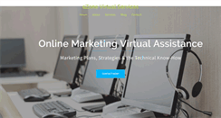 Desktop Screenshot of ezonevirtualservices.com